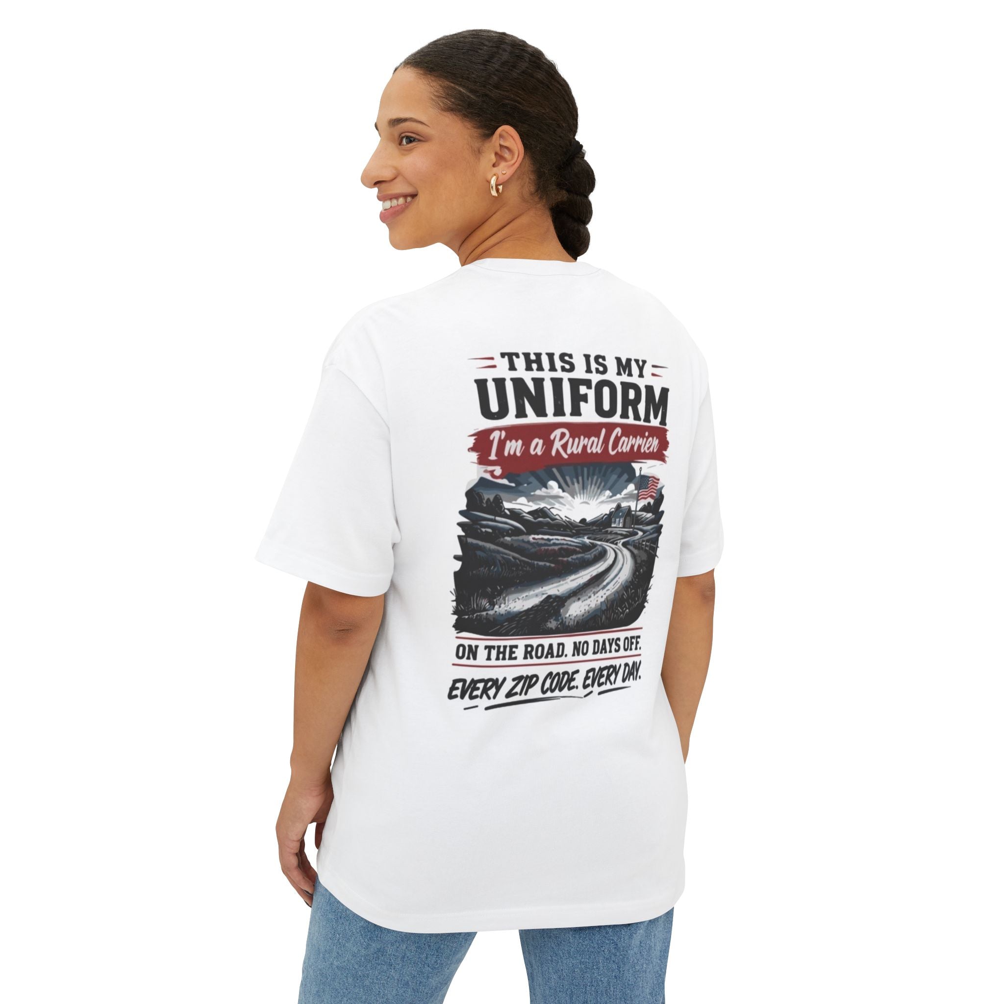 Rural Carrier Uniform Tee | I'm a Rural Carrier road postal delivery design