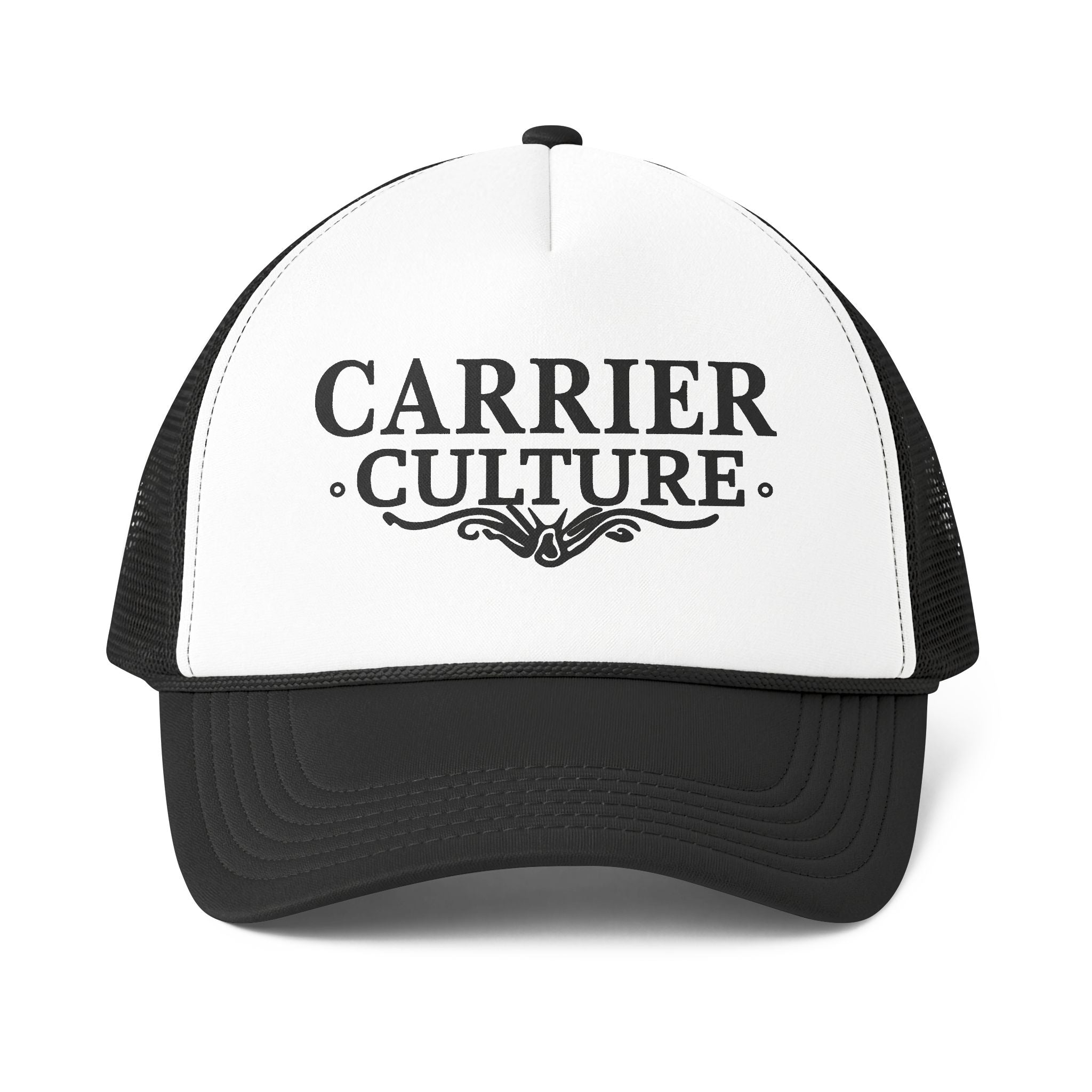 carrier culture hat black logo