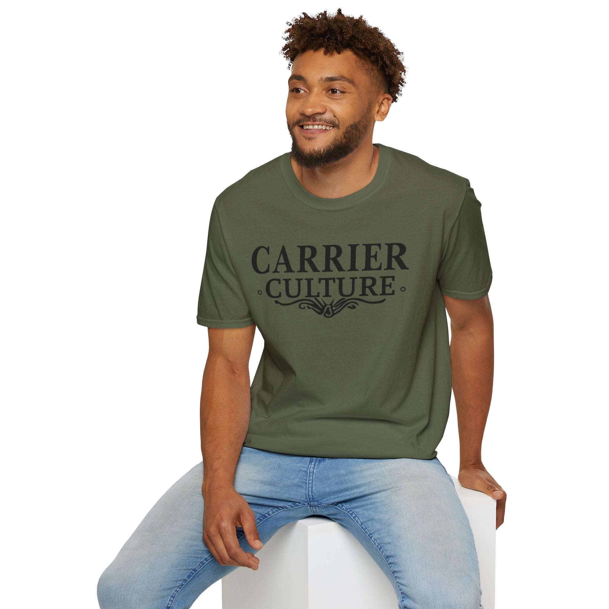 Carrier Culture classic "black logo" t-shirt