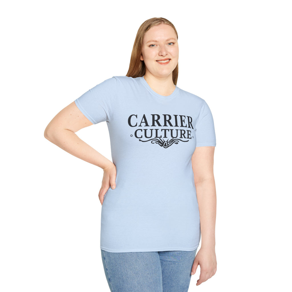 Carrier Culture classic "black logo" t-shirt
