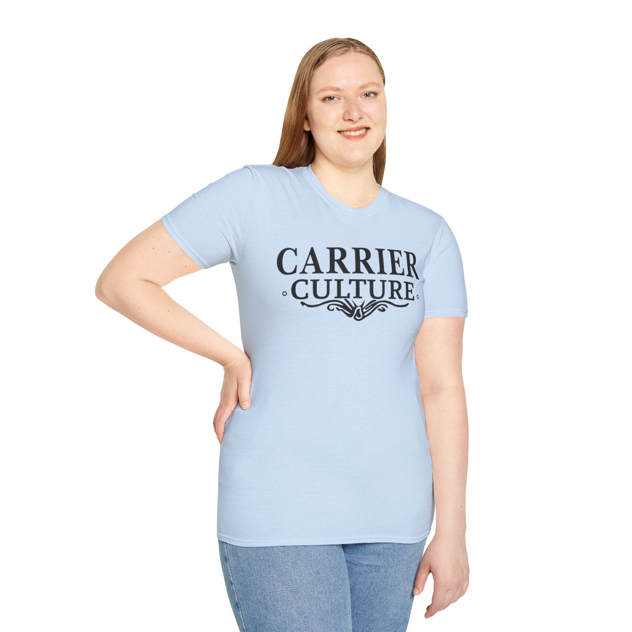 Carrier Culture classic "black logo" t-shirt
