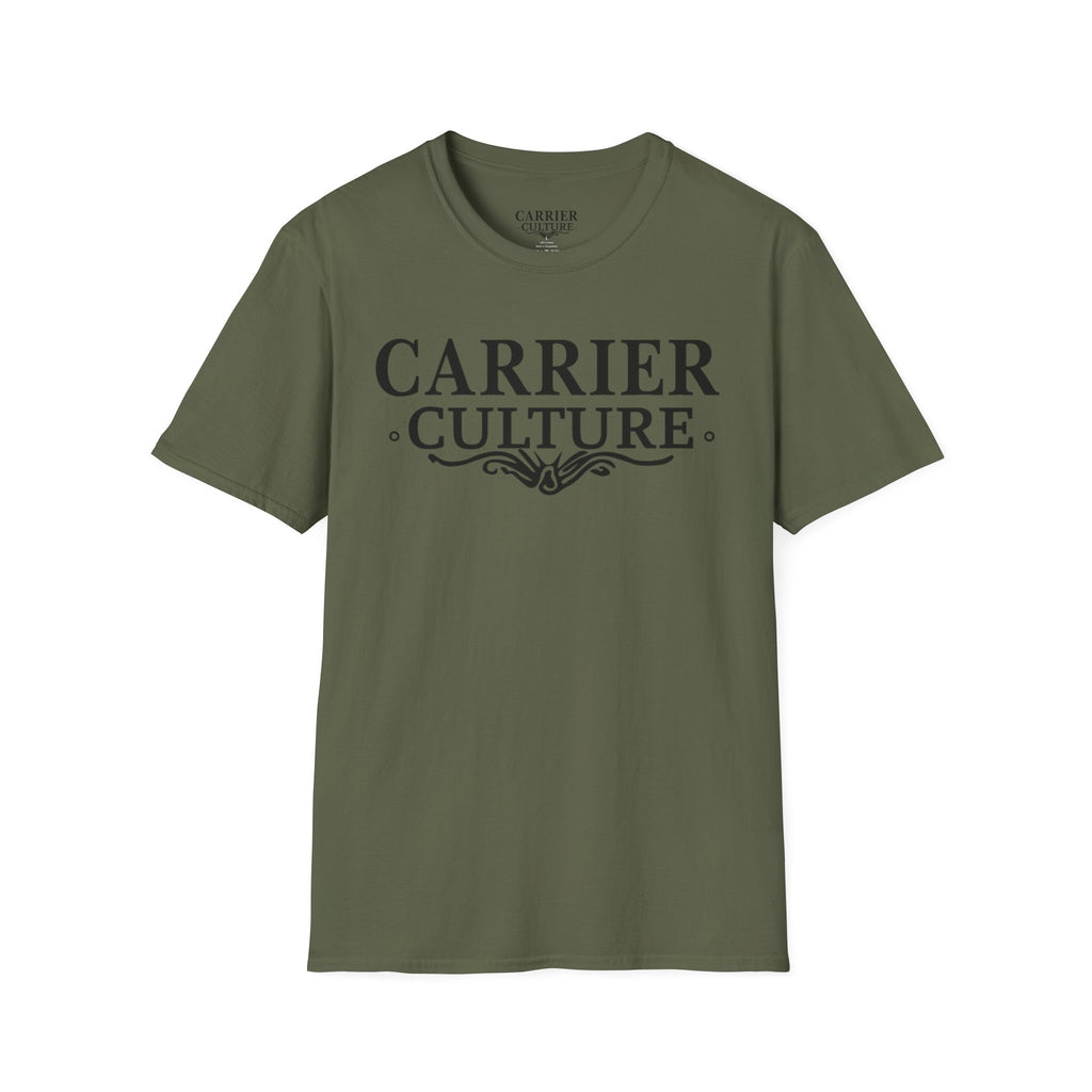 Carrier Culture classic "black logo" t-shirt