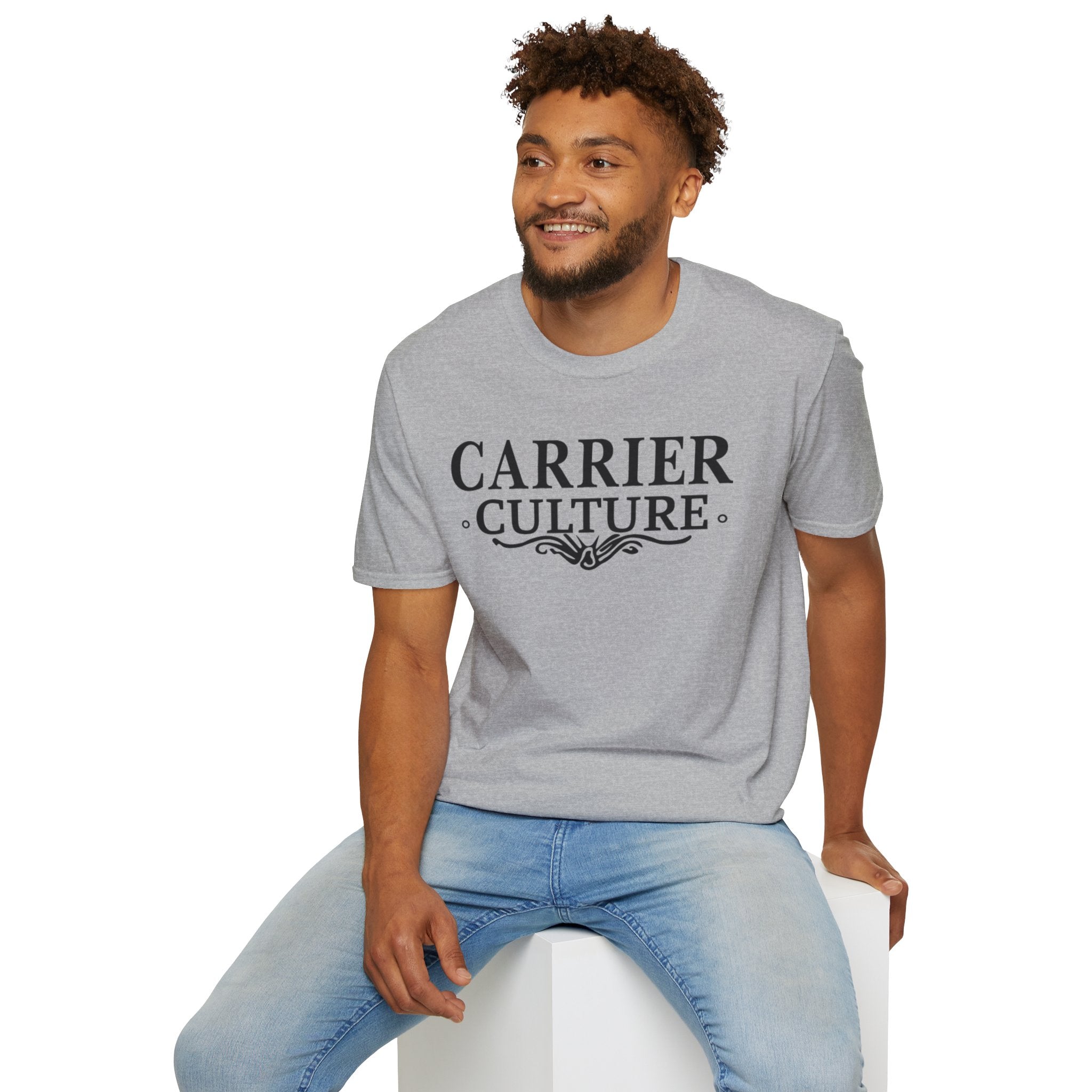 Carrier Culture classic "black logo" t-shirt