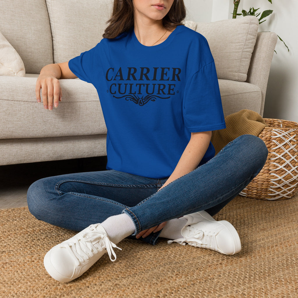 Carrier Culture classic "black logo" t-shirt