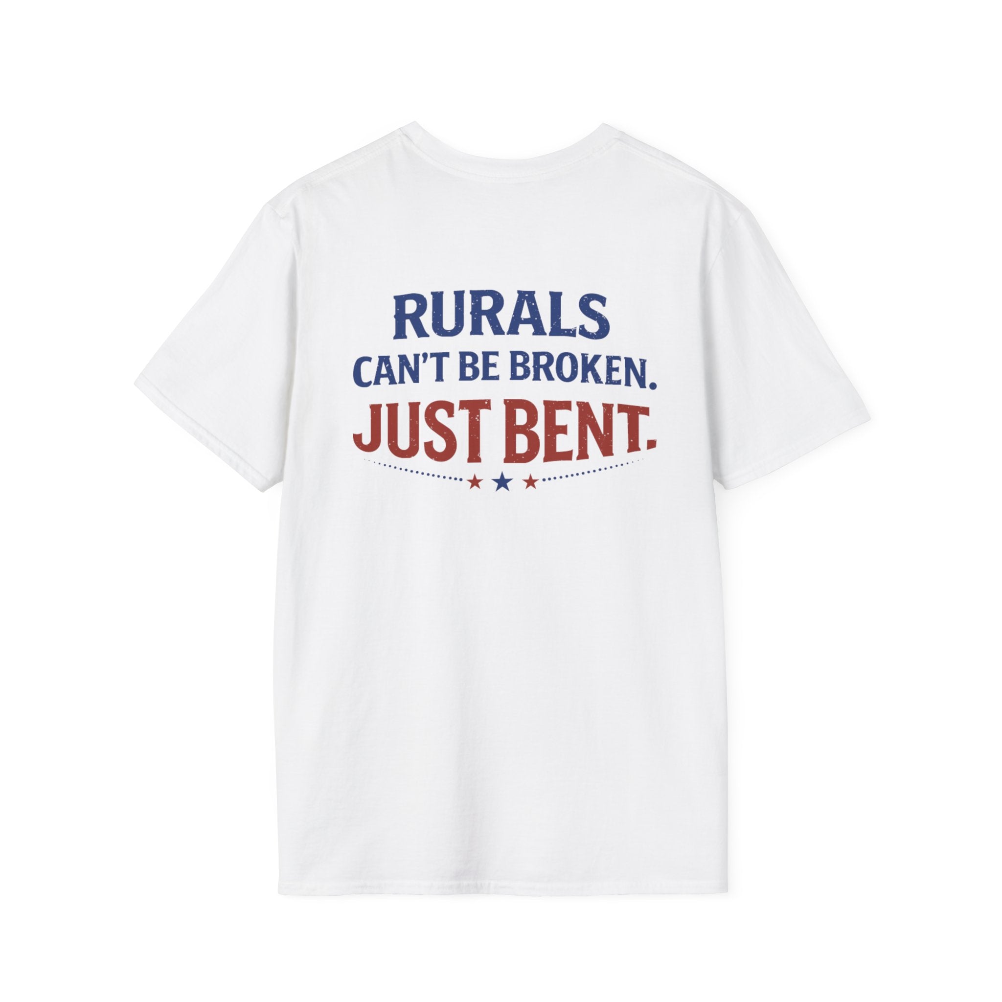 rurals can't be broken white Tee