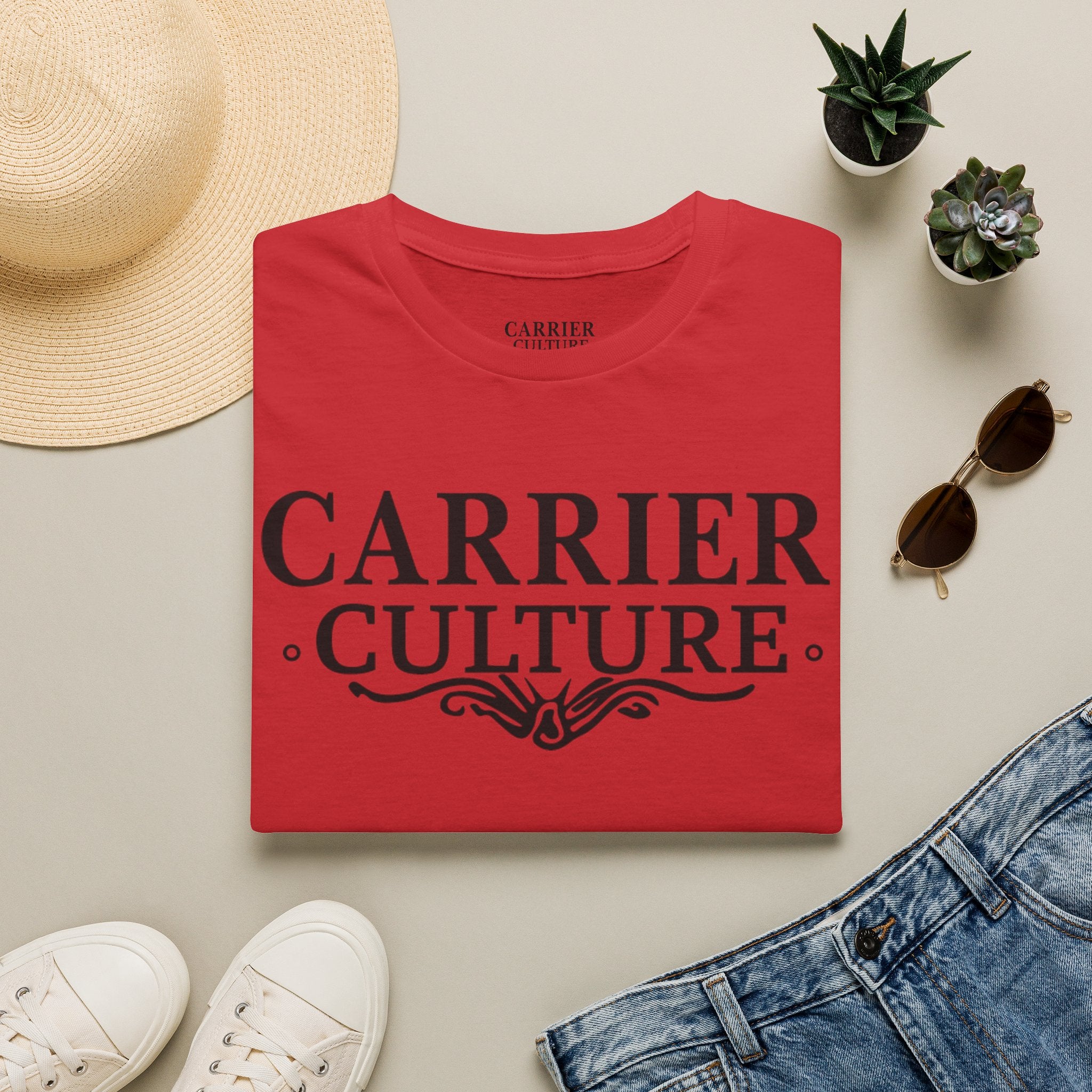 Carrier Culture classic "black logo" t-shirt