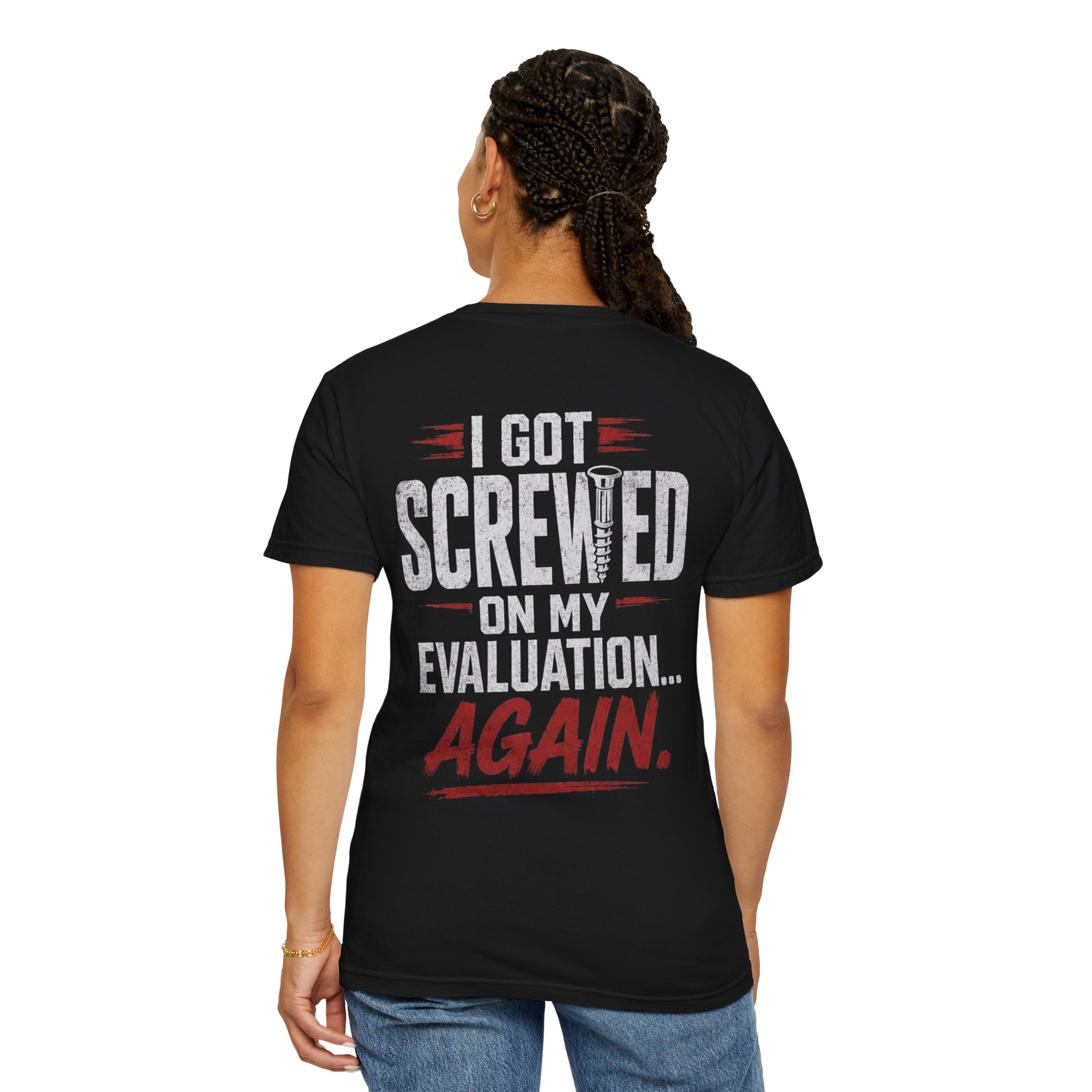 I Got Screwed black Tee