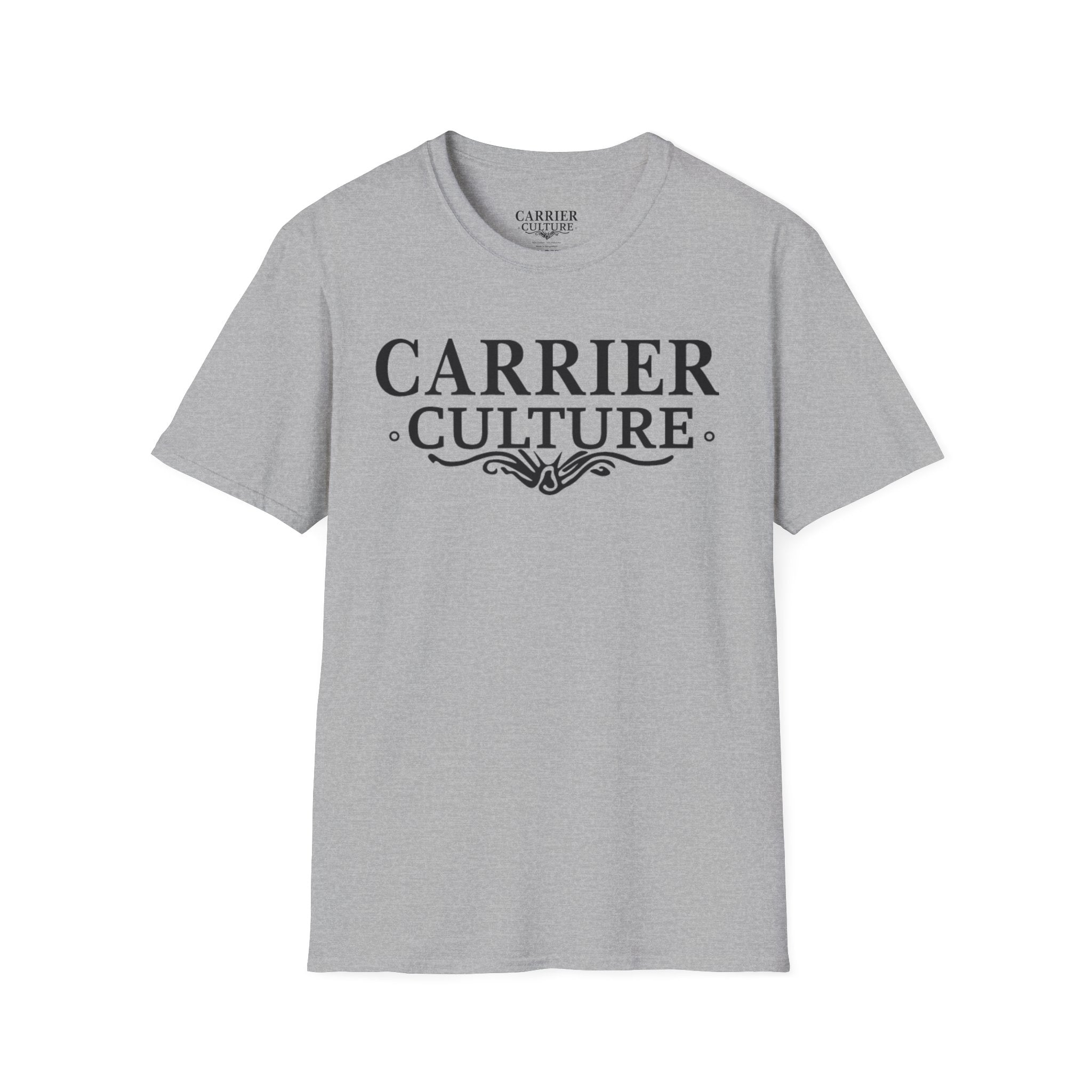 Carrier Culture classic "black logo" t-shirt