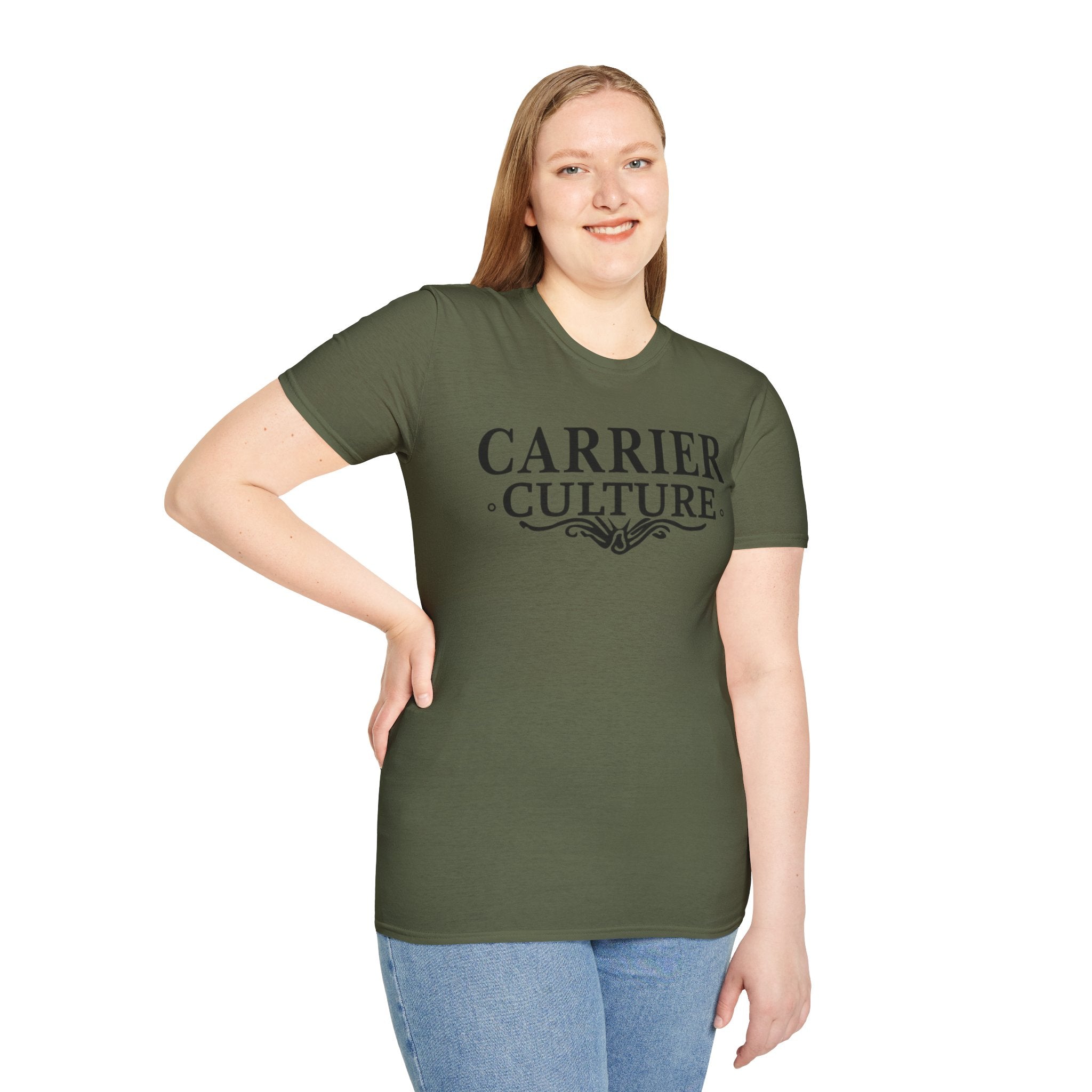 Carrier Culture classic "black logo" t-shirt