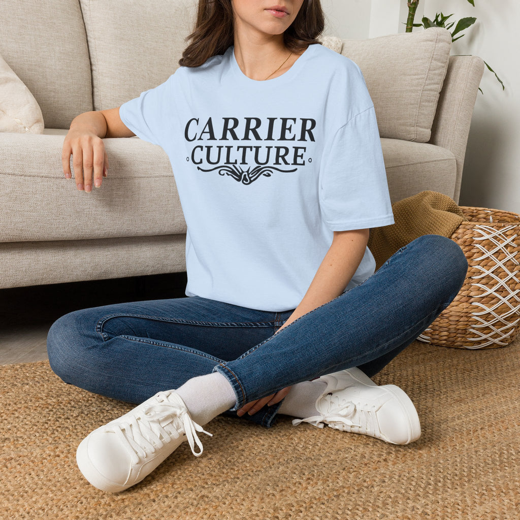 Carrier Culture classic "black logo" t-shirt