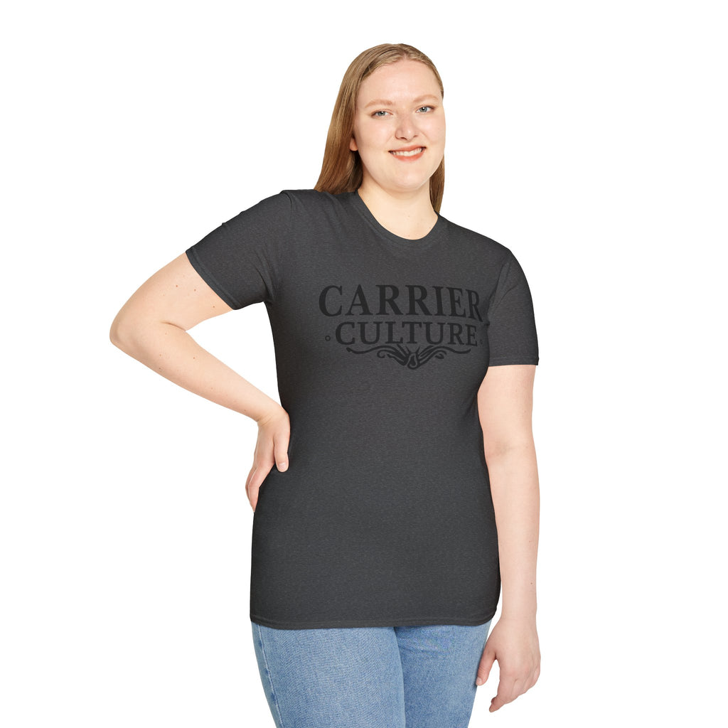 Carrier Culture classic "black logo" t-shirt