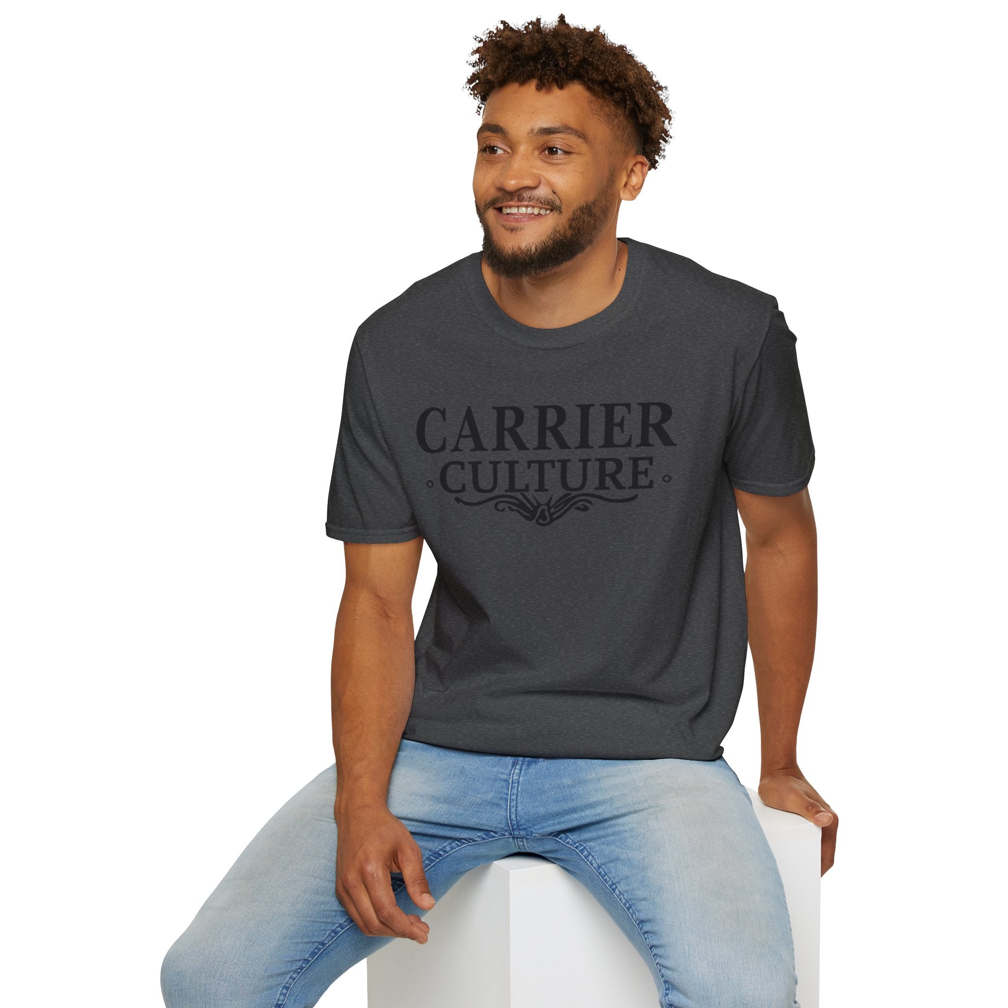 Carrier Culture classic "black logo" t-shirt