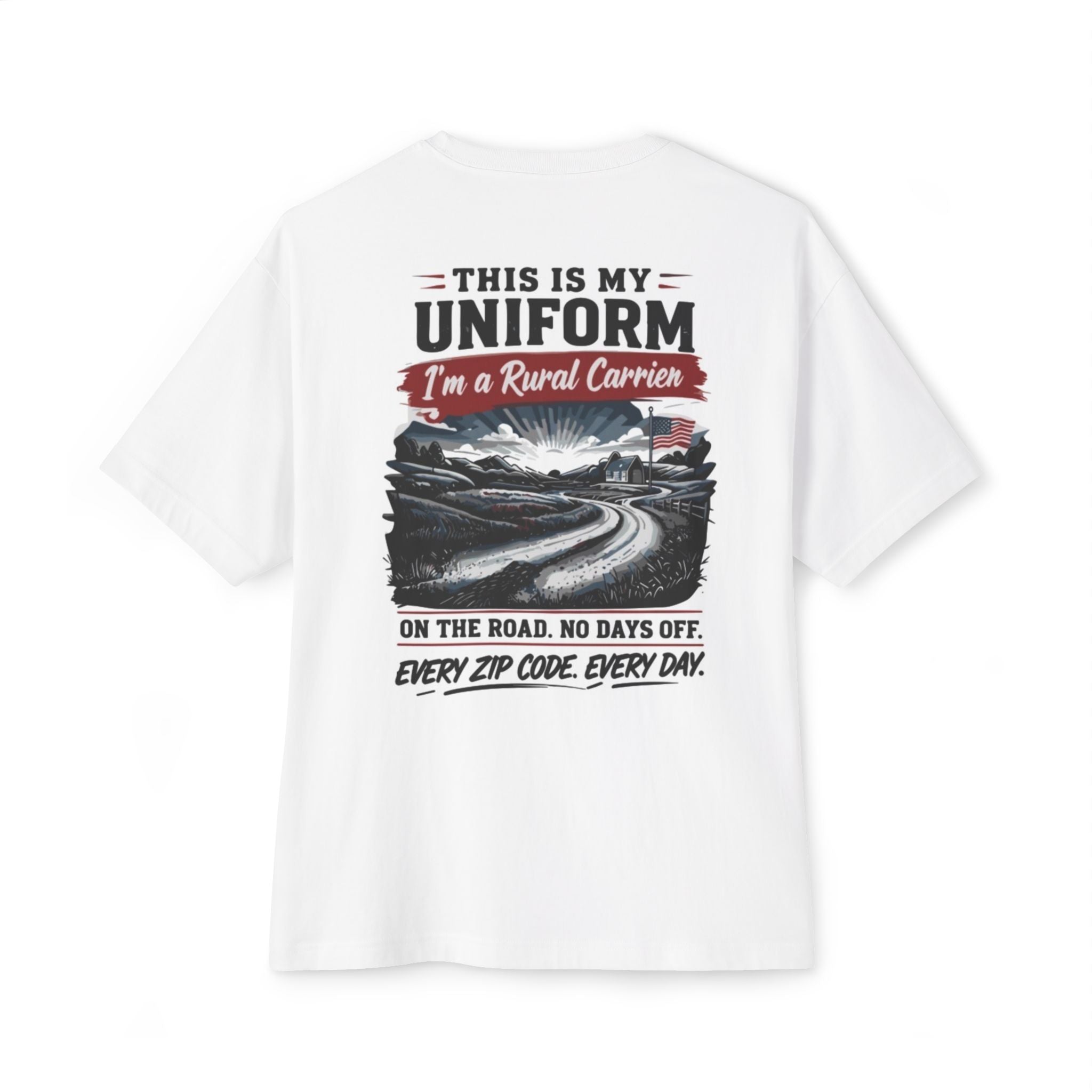 Rural Carrier Uniform Tee | I'm a Rural Carrier road postal delivery design