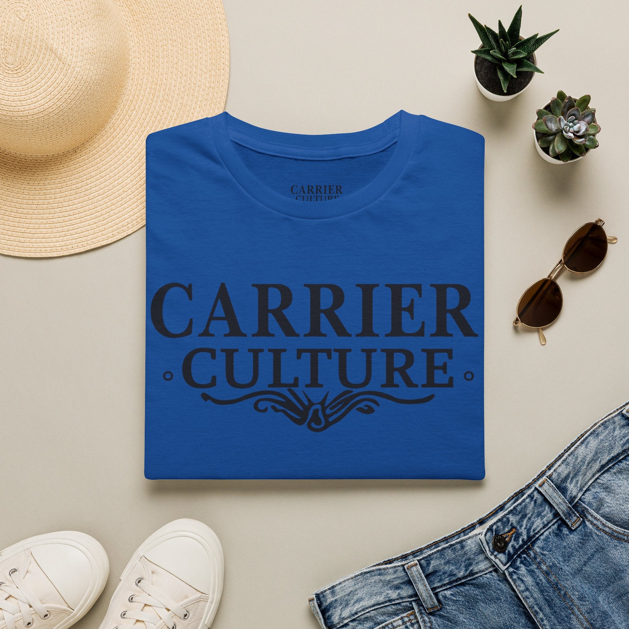Carrier Culture classic "black logo" t-shirt