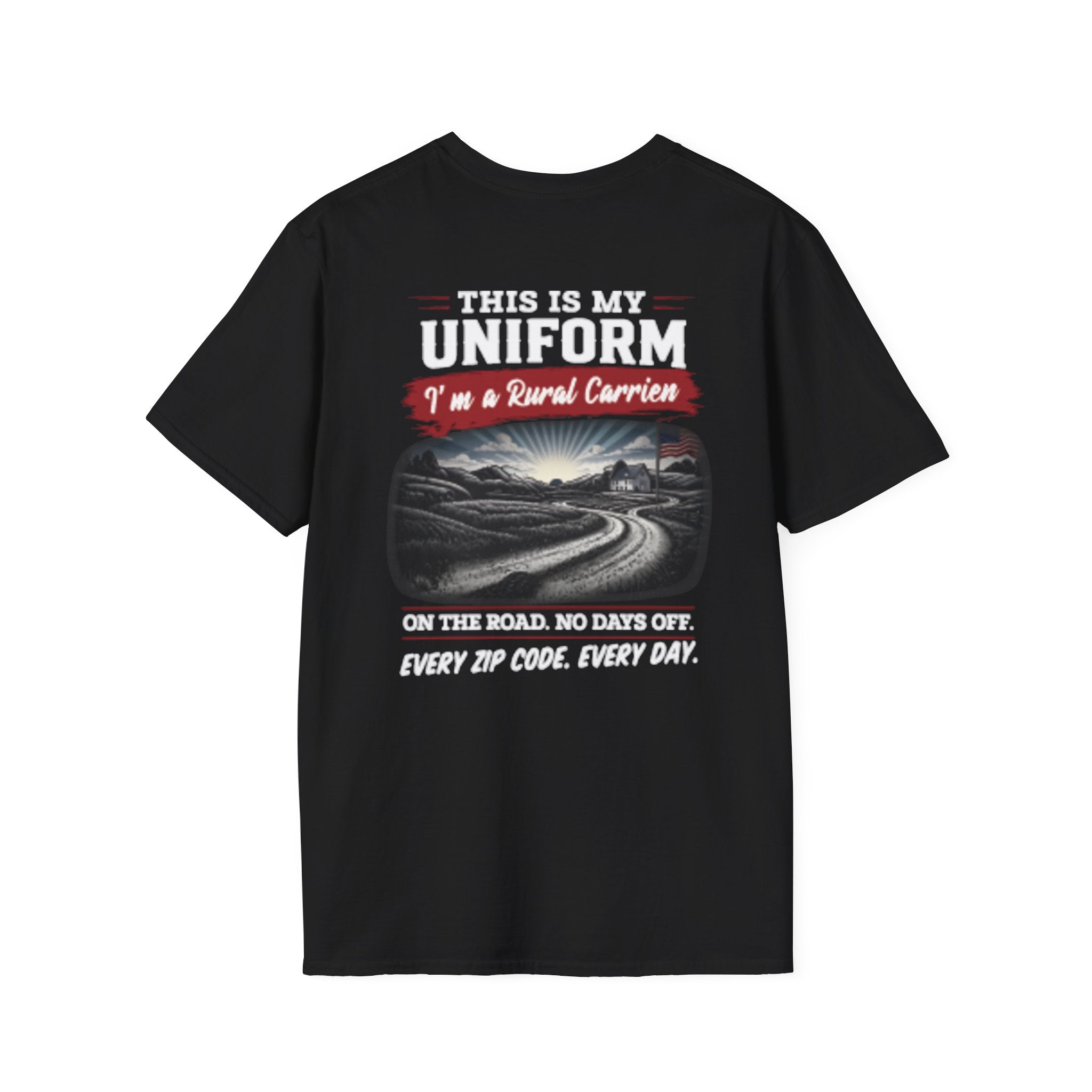 this is my uniform black Tee